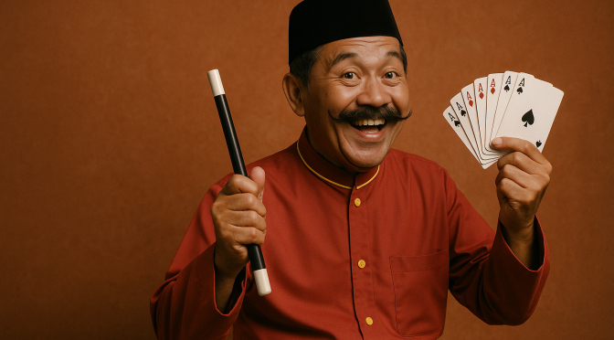 Wak Doyok: Merangkai Tawa dan Keajaiban dalam Gaya Pesulap Tradisional Modern