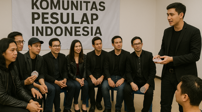 Komunitas Pesulap Indonesia: Rumah Kreatif Para Ilusionis Tanah Air yang Tak Tersorot Publik